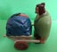 The Emperor's New Groove toys, full set-of-4, out-of-packet (McDonalds 2000) Carousel 6