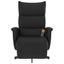 Massage Recliner Chair with Footrest Black Faux Leather Tplpki Carousel 3