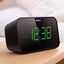 Philips 3000 Series 18cm Digital Clock FM Radio w Dual Alarm LED Display Black Carousel 7
