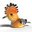 Eugy: Hoopoe - 3D Cardboard Model Carousel 3