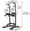 Chin Up Pull Up Chin Up Station Power Tower Carousel 4