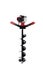 High-Powered Post Hole Borer Earth Auger 72cc Including 100mm 200mm 300mm Auger Carousel 5