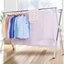 SOGA 2X 2m Portable Standing Clothes Drying Rack Foldable Space-Saving Laundr... Carousel 5