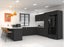 Shaker Style Black Matte Kitchenette with Soft Close Hinges Carousel 1