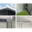 Giantz Garden Shed Outdoor Storage Sheds Tool Workshop 2.6x3.89x2.02m with Base Carousel 7