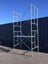 4.5m scaffolding mobile set (medium) with wheels Carousel 8