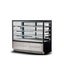 1.7m Commerical Chilled Food Cake Display 4 Tier Refrigerator Fridge Cabinet Carousel 3