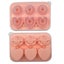 2p Rose Ice Cube Mold, Heart Shapes Ice Cube Tray Silicone Ice Mold Fun Shapes3 Carousel 1