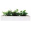 1200mm Planter Box - Matt White Carousel 1