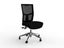 Knight's Urban Mesh Highback Ergonomic Chair Chrome Base, Unassembled, Black Carousel 1