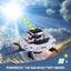 Solar Robot DIY Space Fleet Building Block Toys, Parent-Child Puzzle Science Carousel 7