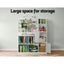 4 Tiers Kids Bookshelf Storage Children Bookcase Toy Organiser Display Carousel 5