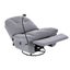 Electric Chair Recliner Swivel Lazy Sofa Armchair Lounge Usb Charge Grey Carousel 2