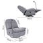 Electric Chair Recliner Swivel Lazy Sofa Armchair Lounge Usb Charge Grey Carousel 3