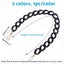 2PCS Resin Purse Chain Handle Acrylic Bag Strap Detachable Purse Clutches Handle Carousel 9