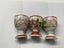 KUTANI SAKI CUPS X 3 = THICK HAND PAINTING = LATE 19th CENTURY Carousel 6