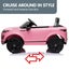 Land Rover Licensed Kids Electric Ride on Car Remote Control - Pink Carousel 7