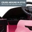 Land Rover Licensed Kids Electric Ride on Car Remote Control - Pink Carousel 10