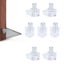 50PCS Clear Shelf Support Pegs Shelf Holder Pins Bracket Cabinet Clips Holder Carousel 3