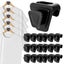 18PCS Space Saving Clothes Hanger Hooks For Organizing Closets Fits All Hangers Carousel 8