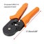 Terminal Crimping Tool Bootlace Ferrule Crimper Wire End Cord Pliers 0.25-6 Mm2 Carousel 3