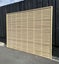 1800 x 2400 15mm Trellis Fence Panel Framed Carousel 1