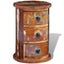 Reclaimed Cabinet with 3 Drawers Solid Wood Xaolal Carousel 10