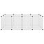 Small Animal Cage Transparent 144x74x46.5 Cm Pp And Steel Tabpix Carousel 3