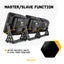 Flood Light 24x 10W RGBA Outdoor Carousel 15