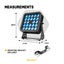 Flood Light 24x 10W RGBA Outdoor Carousel 16