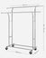 Double Hanging Rails Metal Garment Rack Carousel 3