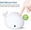 Cute Whale Night Light for Kids Baby Night Light with 7 Color Changing Carousel 4