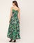 Moomaya Sleeveless Sweetheart Neck Printed Dress - Women's Elegant A-Line Carousel 4