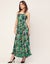 Moomaya Sleeveless Sweetheart Neck Printed Dress - Women's Elegant A-Line Carousel 9