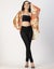 Moomaya Long Sleeves V Neck Boxy Printed Shrug - Women's Boho Printed Carousel 9