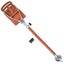 Outdoor Shooting Stick Adjustable Venator Leather Walking Stick Seat Tan Carousel 3