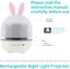 Night light Starry Sky Projector Night Light Bluetooth Remote 6 Pattern Carousel 5