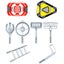 Silverlit YCOO Red & Yellow Battle Pack / Twin Pack Robo Street Kombat Twin Carousel 4