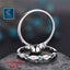 Brand New 2Pcs Emerald 925 Silver Rings Diamond Rings Jewellery*Hot SALE Carousel 2