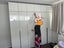 4Door 1.8m Quality Ikea style Wardrobe with Top Cabinet instock White Carousel 18