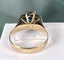 9ct yellow gold Sapphire ring 3.7 grams. Carousel 5