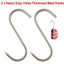 Meat Hook Stainless Steel Butcher S Hooks i2493SV0 Carousel 1