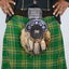 Scottish Kilt Sporran Dragon Chrome Brown Rabbit Fur Sporran Highlander Carousel 4