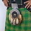 Scottish Kilt Sporran Dragon Chrome Brown Rabbit Fur Sporran Highlander Carousel 5