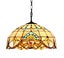 Large 40cm Shade Tiffany Pendant Light Carousel 1