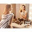 Artiss Dressing Table Led Makeup Mirror Stool Set 12 Bulbs Vanity Desk White Carousel 6