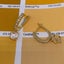 18K Gold Huggie Crystal Earrings "Lara" Carousel 5