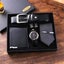 5pc Combo Set Wallet, Watch, Belt, Cufflink and Tie for Men;s Carousel 1