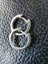 14ct White Gold Genuine Diamond Huggies Carousel 7