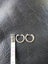 14ct White Gold Genuine Diamond Huggies Carousel 8